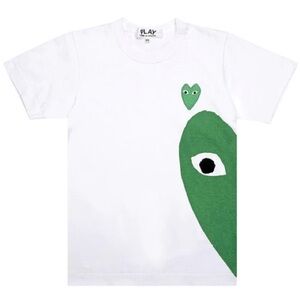 Comme des Garçons Green heart t-shirt